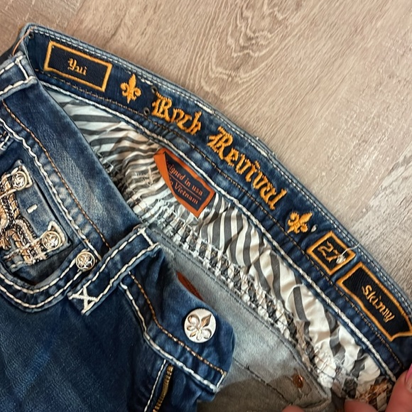 Rock revival, yui skinny jeans, size 27 - Picture 5 of 6